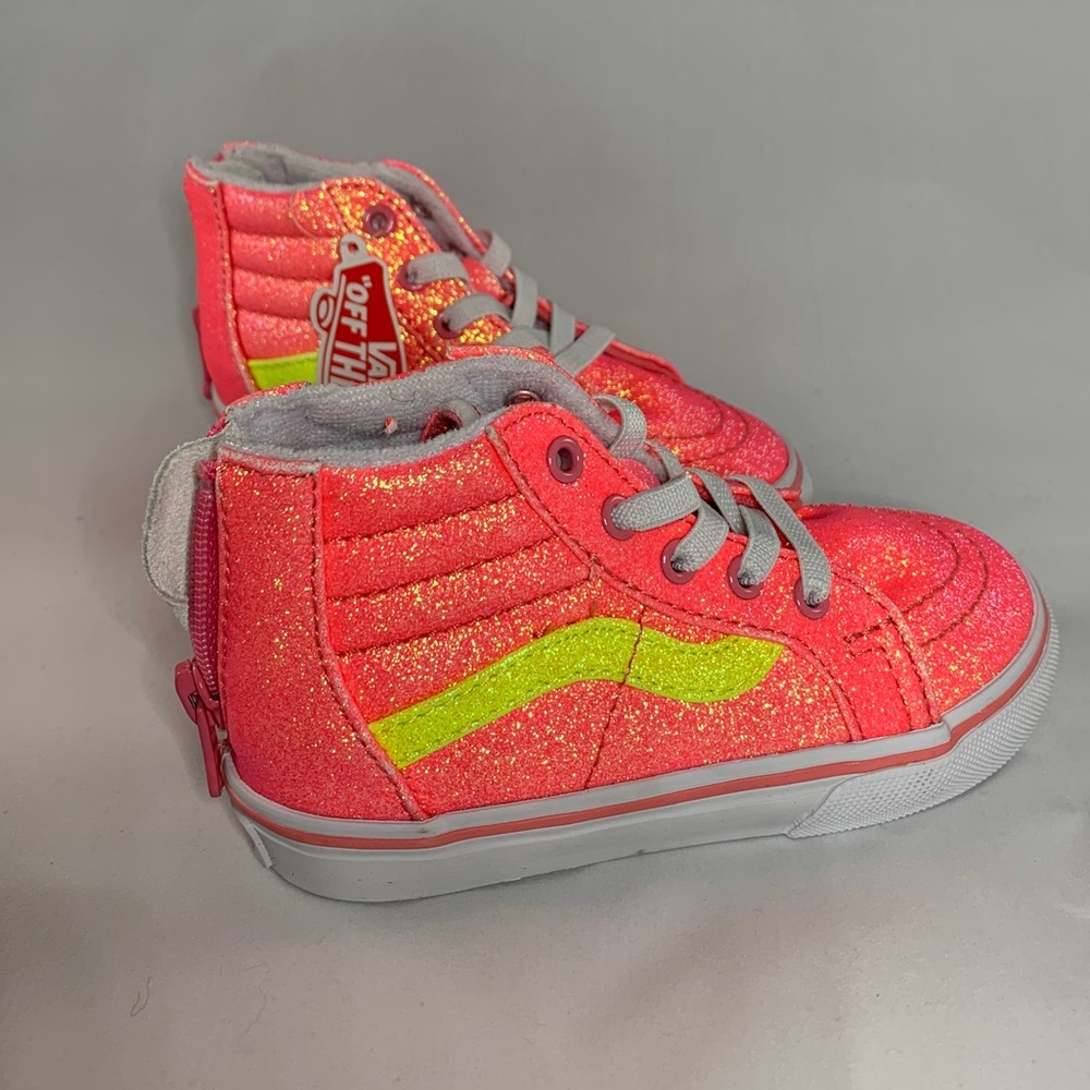 Vans high tops size 7 Toddler